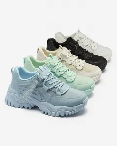 Resti Black women's sneaker sports shoes Evilpo- Footwear