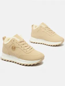 Resti Beige insulated women's sports shoes Lahho