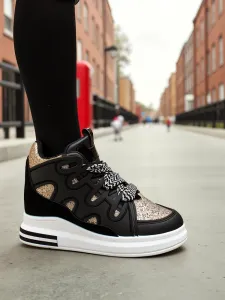 Resti High sports shoes for women with a hidden wedge Oblaffi