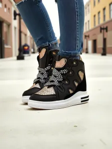 Resti High sports shoes for women with a hidden wedge Oblaffi
