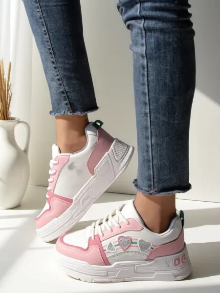 Resti Women's Sneakers with Glitter Samoles
