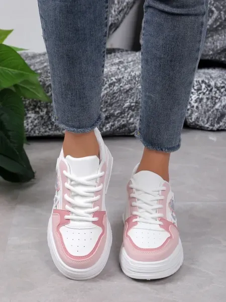 Resti Women's Sneakers with Glitter Samoles