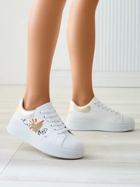 Resti Women's platform sneakers with print Alcape