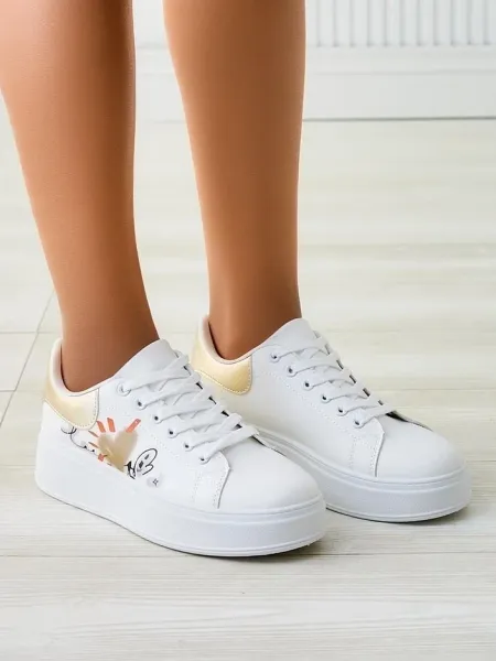 Resti Women's platform sneakers with print Alcape