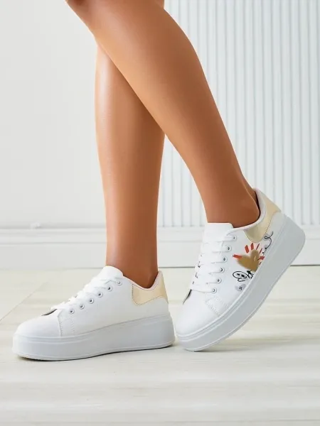 Resti Women's platform sneakers with print Alcape