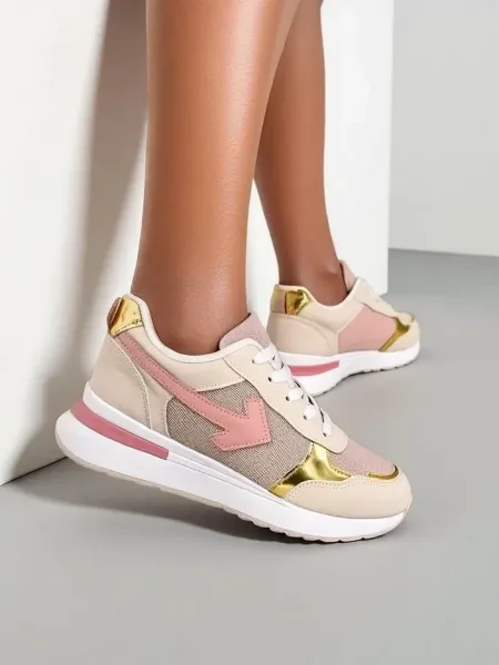 Resti Women's sporty sneakers with glitter Berilane