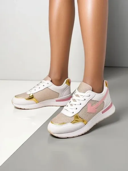 Resti Women's sporty sneakers with glitter Berilane