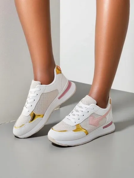 Resti Women's sporty sneakers with glitter Berilane