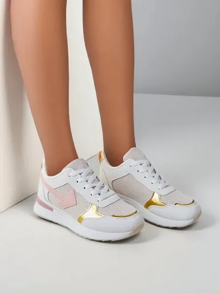 Resti Women's sporty sneakers with glitter Berilane