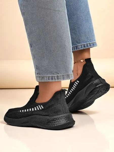 Resti Women's Slip-On Fabric Sports Shoes Sport Slip-On