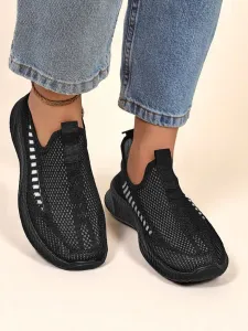 Resti Women's Slip-On Fabric Sports Shoes Sport Slip-On