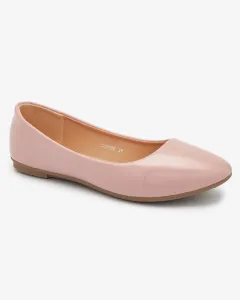 Resti Pink Women's Lacquered Ballerinas Fama - Footwear