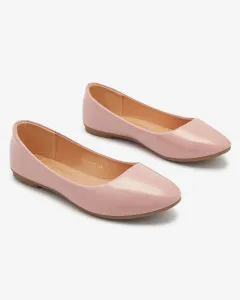 Resti Pink Women's Lacquered Ballerinas Fama - Footwear