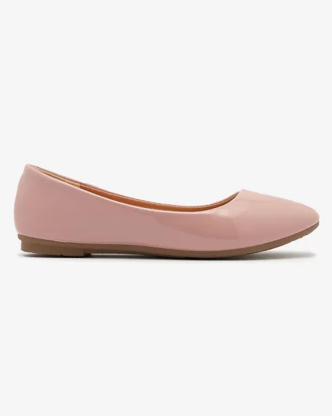 Resti Pink Women's Lacquered Ballerinas Fama - Footwear