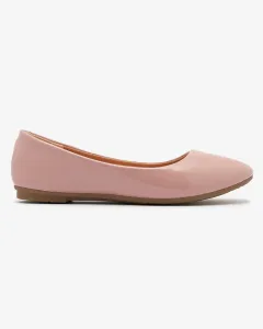 Resti Pink Women's Lacquered Ballerinas Fama - Footwear