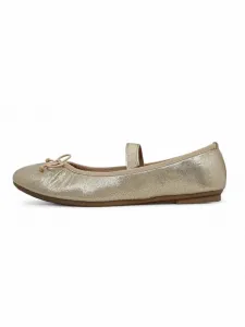 Resti Shiny women's ballet flats with a bow and elastic Safte