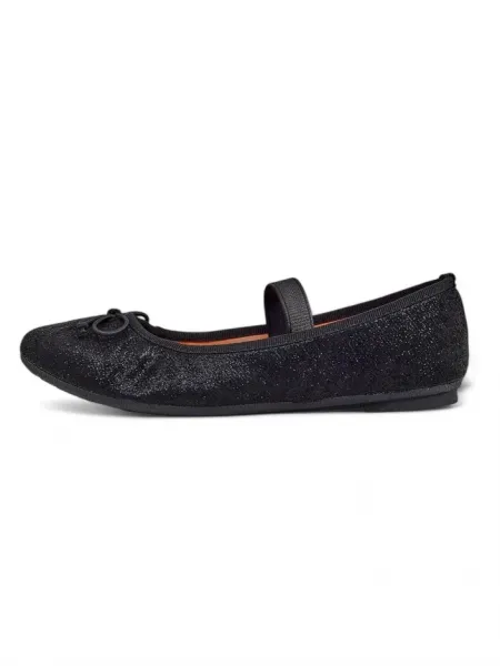 Resti Shiny women's ballet flats with bow and elastic Safte