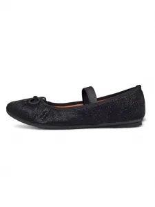 Resti Shiny women's ballet flats with bow and elastic Safte