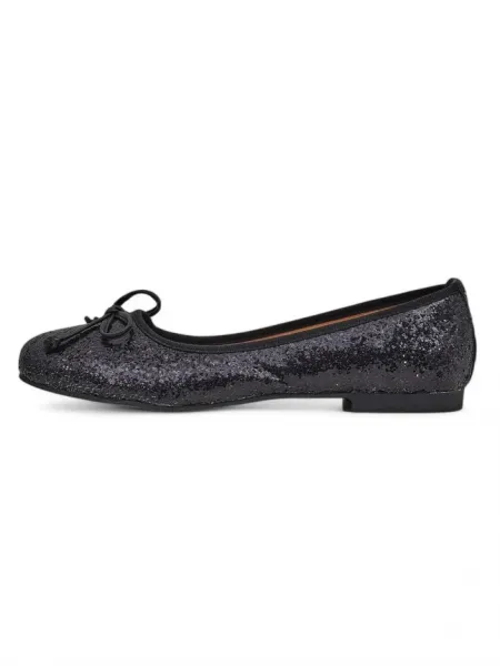 Resti Women's ballet flats with glitter and bow Aramie