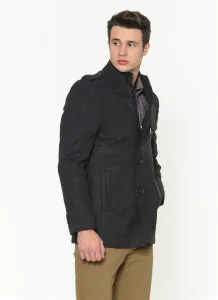 PLT8378 DEWBERRY MEN'S COAT-ANTHRACITE
