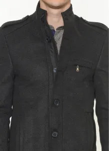 PLT8378 DEWBERRY MEN'S COAT-ANTHRACITE