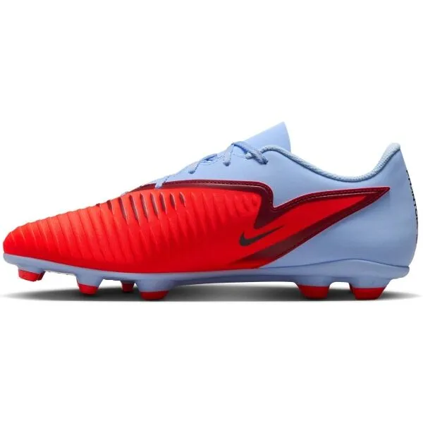 Nike PHANTOM 6 LOW CLUB FG/MG Pánske kopačky, svetlomodrá, veľkosť 43