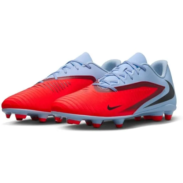 Nike PHANTOM 6 LOW CLUB FG/MG Pánske kopačky, svetlomodrá, veľkosť 43