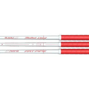 Fat Pipe NITRO 34 Detská florbalová hokejka, červená, veľkosť