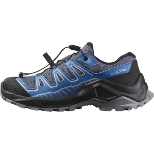 Salomon X ULTRA GTX J Juniorská turistická obuv, modrá, veľkosť
