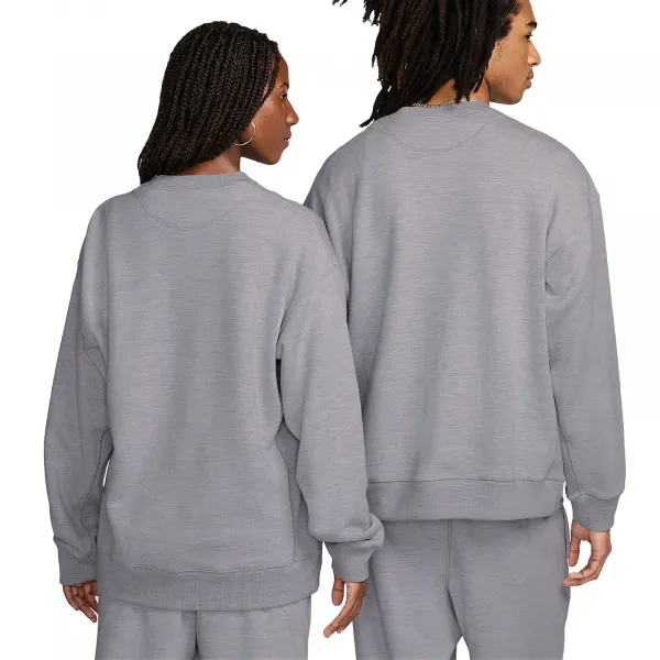 Nike Wool Classics Crewneck Sweatshirt "Heather Grey" (FV4883-048)