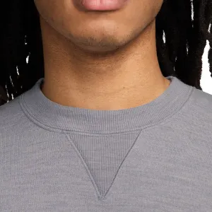 Nike Wool Classics Crewneck Sweatshirt "Heather Grey" (FV4883-048)