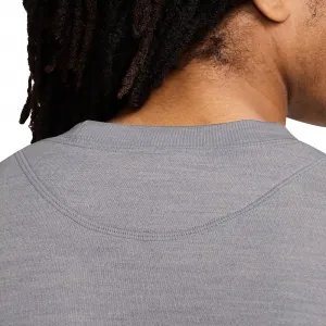 Nike Wool Classics Crewneck Sweatshirt "Heather Grey" (FV4883-048)