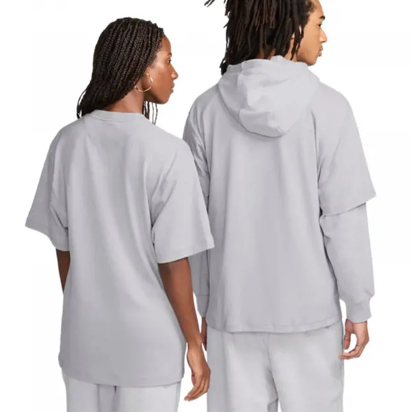 Nike Wool Classics Short Sleeve Tee "Heather Grey" (FV4889-048)