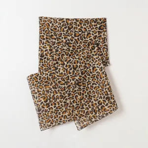 Šatka s leopardím vzorom