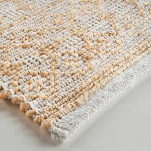 Obdĺžnikový koberec s geometrickým vzorom