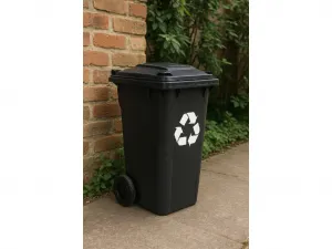 Profitent Nádoba na odpad, Popolnica, 240l, čierna