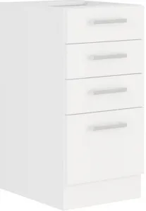 ArtAdrk Kuchynská linka BUBBLE | 180 - 240 cm biela