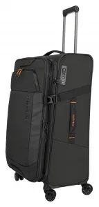 Veľký textilný kufor na kolieskach Travelite Briize L Black