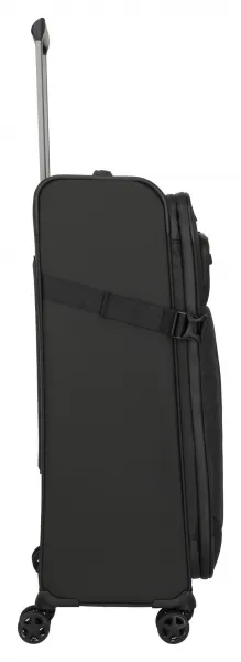 Veľký textilný kufor na kolieskach Travelite Briize L Black