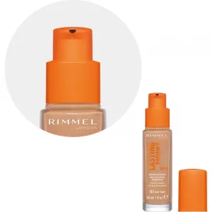 Rimmel Lasting Radiance rozjasňujúci make-up SPF 25 odtieň 103 True Ivory 30 ml