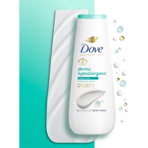 Dove Advanced Care Derma Hypoallergenic hydratačný sprchový gél 400 ml