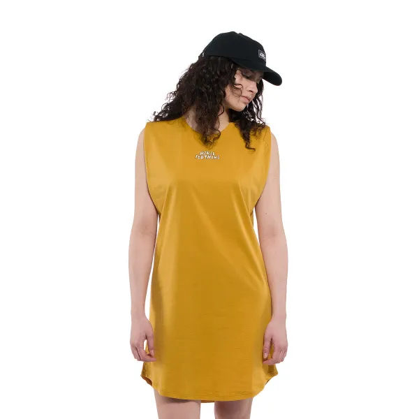 HORSEFEATHERS Šaty Leven - honey YELLOW velikost XL