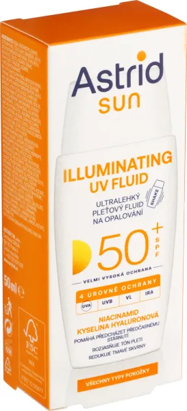 Astrid Sun pleťový fluid na opaľovanie SPF 50+ 50 ml