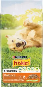 Purina Granule pre psov Friskies Balance s kuracím a zeleninou 15 kg