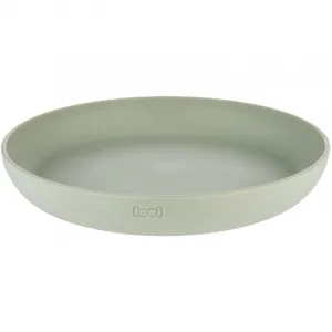 LOVI Tableware Set with Cup jedálenská sada Pistachio 3 ks
