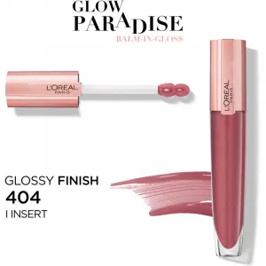 L’Oréal Paris Glow Paradise Balm in Gloss lesk na pery s kyselinou hyalurónovou odtieň 404 I Insert 7 ml
