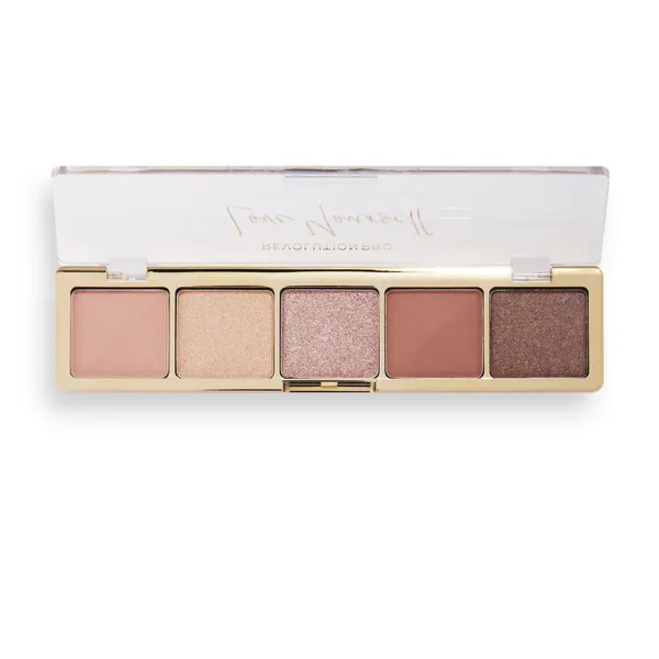 Revolution PRO Glam paletka očných tieňov odtieň Love Yourself Soft Pink 5,5 g