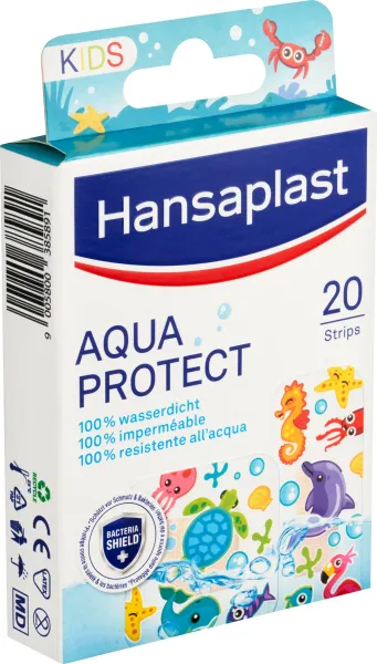 HANSAPLAST Kids aquaprotect náplasť 20 kusov