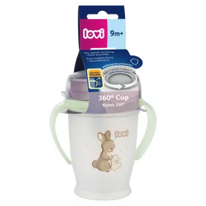 LOVI NIGHT&DAY Cup 360° hrnček Rabbit 250 ml