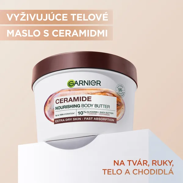 Garnier Body SuperFood hydratačný telový krém s kakaom 380 ml
